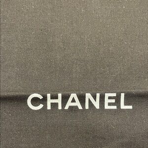 CHANEL Black dust bag